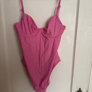 NWT Aerie Pink One-Piece Swimsuit